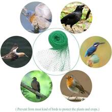 1 Pc Bird Protection Net, Garden Plant Mesh, Protecting Plants And Fruit Trees From Birds, Deer, Poultry, Best Fencing Anti-Bird Net Garden Net Orchard Anti-Bird Net Polyethylene Anti-Bird Net Extrusion Anti-Bird Net Grape Anti-Green Anti-Bird Net