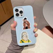 110pcs Sakamoto Days Manga Daily Life Cartoon Sticker Set, DIY Scrapbooking/Luggage/Phone Case Creative Decor, Cute Student Gift, Sticker Supplies