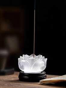 1PC/Three Layer Lotus Jack Incense Burner, Suitable For Home Aromatherapy And Meditation Meditation, Living Room, Bedroom, Study Decoration, Horror, Autumn, Winter, Holidays, Festivals. Gifts Birthday Graduation