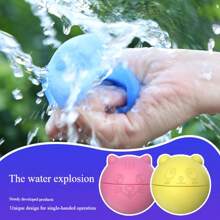 Globos de agua de silicona talla grande vendidos para peleas de agua, recargables y reutilizables para la playa y el juego acuático