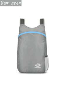 1pc Foldable Super-Light Portable Storage Bag Waterproof Backpack For Travel, Outdoor And Sports Travel Bag