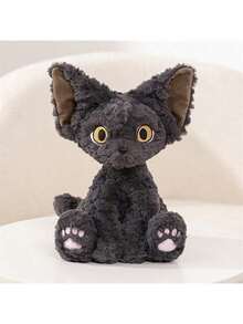 1pc Cute Halloween Pumpkin Plush Doll Cushion, Curly Black Cat Plush Doll, Birthday Gift, Demon, Ghost, Spider Plush Pillow, Home Activity Decor, Funny Halloween Decoration Gift - Multicolor - View 22