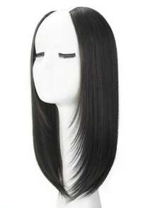 LYSW 1 Stück nahtlose Clip-in Haarverlängerung mit langen Haaren, voluminös und mehrschichtig, glatt und leicht lockig, HA2827