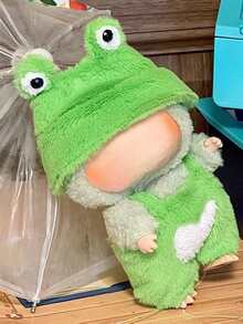 娃娃坐姿派对娃娃衣服一代二代盲盒装娃娃蛙娃娃衣服，只卖衣服 - 彩色 - 查看 4