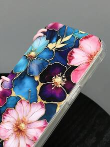 1pc Flip Cover Forest Print Phone Case, Book Style, Compatible With IPhone 11/12/13/14/15/16 Pro Max - Clear - View 7