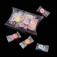 10/20/30 Pieces Clear Mini Plastic Pillow Favor Box Treat Gift Box For Wedding Party Favor, Mother's Day Festival Gift Packaging - Clear - View 3