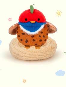 1pc Cute Realistic Small Bird & Bird Nest Plush Doll, Penguin Parrot Sparrow Doll, Home Office Decor, Kids Sleeping Companion, Birthday Gift - 彩色 - 查看 20