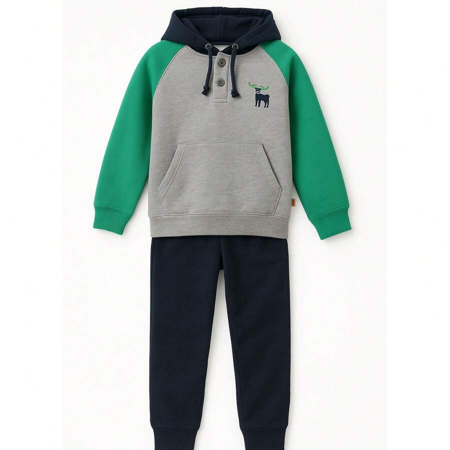 Young Boys Activewear - Grey - View 1