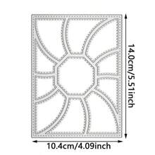 Steel Cutting Dies, Hollow Rectangular Frame Cutting Die Mold, For DIY Paper Craft, Greeting Cards, Embossing, Home Decor Projects
