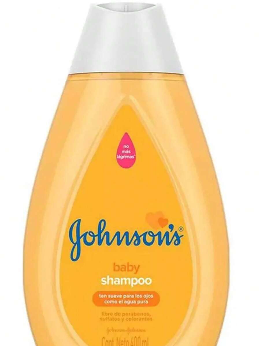 JOHNSON'S SHAMPOO BABY AMARILLO 400 ML – Limpieza suave y sin lágrimas para el cabello del bebé