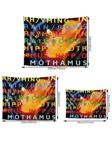 1pc Classic Rock Band Tapestry Home Aesthetics Decoration Wall Hanging Suitable For Bedroom Dormitory Background Home Decoration Banner Music Outdoor Interior Decoration Ideal Holiday Gift