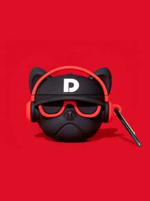 Funda compatible con AirPods1/2 Pro/AirPodsPro2 con diseño de perro de dibujos animados