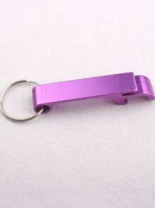 Set personalizzato da 10/30/60/120 pezzi di apribottiglie colorati, semplici apribottiglie manuali con portachiavi, compatti e portatili, accessori pratici per feste e vino, adatti per birra e acqua gassata, souvenir di matrimonio creativo personalizzato