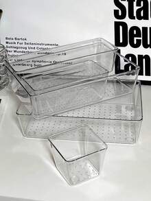 1/4/5/6/7/11/18/25/37 Hộp đựng đồ trong suốt dạng ngăn kéo, Hộp đựng đồ trang điểm, Hộp đựng đồ phân loại kiểu ngăn kéo, Hộp đựng đồ để bàn, Tiện lợi để đựng mặt nạ, son môi, nước hoa, cọ trang điểm, phấn mắt, sản phẩm chăm sóc da, dụng cụ nhà bếp, đồ ăn nhẹ, văn phòng phẩm, trang trí phòng ngủ, trang trí nhà cửa, trang trí phòng tắm, hộp đựng đồ trang điểm, trang trí phòng. - Nhiều màu - Xem 8