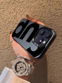 1 个字母设计手机壳适用于 Apple 16、16 Plus、16 Pro、16 Pro Max、15、15 Plus、15 Pro、15 Pro Max、14、14 Plus、14 Pro、14 Pro Max、13、13 Pro、13 Pro Max、12、12 Pro、12 Pro Max、11、11 Pro Max、7、8、X、XS、防污染、时尚、防水防震防摔防刮