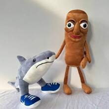 Peluche de juguete "Tung Tung Tung Sahur", muñeco de peluche "Tralalelotralala", criatura mitológica de peluche - juguete viral de meme, muñeco divertido feo y lindo, perfecto para regalos de broma, regalos de cumpleaños, juguetes para niños