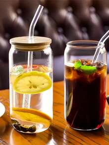 Der Glas-Kaffeebecher, wiederverwendbar, kälte- und wärmeisolierend, für den Sommer Outdoor geeignet, passend für Büros und Schulen, für Kaffee, Tee, Bier, Saft, heiße und kalte Getränke, Smoothies usw. Geeignet für Partys, Festivals, Thanksgiving, Lehrertag, Halloween, Weihnachten, Festivalgeschenke, für Mama, Liebhaber, Freund und Freundin, Brautgeschenk. Kaffeebecher, Tasse, Wasserflasche