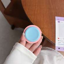 Soporte magnético telescópico redondo y colorido para teléfono, compatible con smartphones y Android, regalo para cumpleaños, familia y amigos, agarre de teléfono de empuje-tracción, accesorios para teléfono