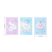 Sanrio Cuaderno de línea de coche tamaño B5 con imagen de Sanrio, cuaderno de diario estudiantil muy atractivo con diseño de dibujos animados