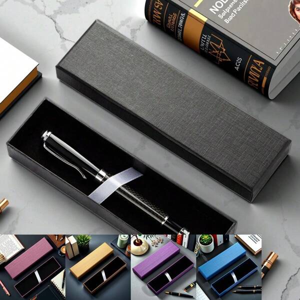 Pen Case, Ballpoint Pen Case/Pen Box, Gift Box, Creative Packaging Pen Case, Paper Gift Packaging Box, Paper Box, Back-To-School Products For Youth, Teacher And Classroom Supplies, Classroom Storage
