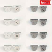 1/2/5/8/20 Pairs Magnetic Clasps Bag Accessories Snap Buttons Strong Magnet Closure Purse Buckle Hidden Fastener
