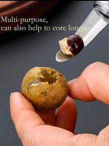 1pc Stainless Steel Shrimp Gut Cleaner - Seafood Sheller - Shrimp Shell Cutter - Portable Shrimp Gut Cleaner - Easy To Clean Kitchen Gadgets, Suitable For Lobster And Prawn Preparation - Silver - View 8