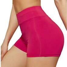Force Balance Short Lycra, School, Beach, Lady, Lycra Short, Underskirt Short, Attached Lycra, Vacation, Beach Short - Màu Hồng Tươi - Xem 4