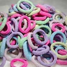 200pcs/Pack Colorful Elastic Hair Ties For Women, High Stretch Hair Bands That Don't Damage Hair, Soft & Durable Ponytail Holders, Versatile For Different Hairstyles, Suitable For Daily, Party & Occasions