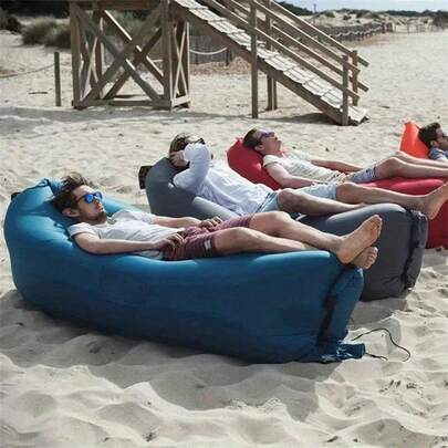 Ghế sofa bơm hơi: Đa chức năng, có thể gập lại, mềm mại và bơm hơi nhanh, thích hợp cho cắm trại và giải trí! Quà tặng Giáng sinh, Halloween, Lễ Tạ ơn