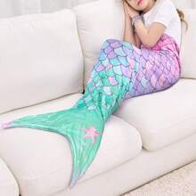 Soft, Warm And Comfortable Mermaid Tail Wearable Blanket, Suitable For All Seasons - Great For Cars, Sofas And Gifts