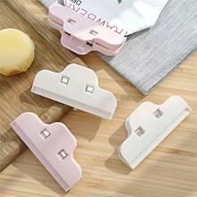 1/10 件食品袋密封夹、薯片袋夹、便携式零食袋密封夹、密封夹、面包袋夹、零食袋夹和食品袋厨房工具、厨房储物容器及配件