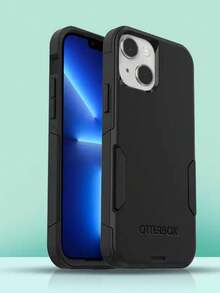 OtterBox 16e, 15, 14, & 13 Commuter Series Case - Black, Slim & Tough, Pocket-Friendly, With Port Protection - 黑色 - 查看 12