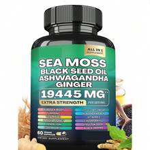 Premium Shilajit & Seaweed Capsules (2 Bottles), Antioxidant-Rich Vitamin Supplement Effective And For Daily Use - 1pc - View 11