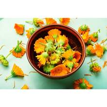Dible Flowers - Calendula Officinalis - 1000 Seeds - View 2