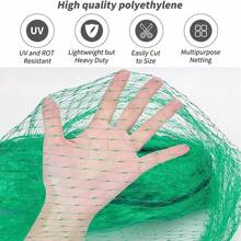 1 Pc Bird Protection Net, Garden Plant Mesh, Protecting Plants And Fruit Trees From Birds, Deer, Poultry, Best Fencing Anti-Bird Net Garden Net Orchard Anti-Bird Net Polyethylene Anti-Bird Net Extrusion Anti-Bird Net Grape Anti-Green Anti-Bird Net