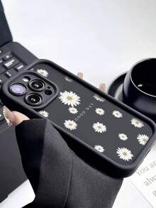 Flower 1pc Simple Ditsy Floral Thick Anti-Drop Phone Case Compatible With IPhone 11 12 13 14 11Pro Max 12Pro Max 13Pro Max 14Pro Max XR 15 15Pro 15Pro Max, Series,International Version, Not The Domestic Version - Multicolor - View 1