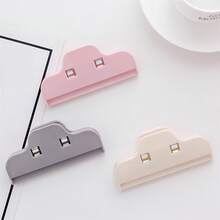 1/10 件食品袋密封夹、薯片袋夹、便携式零食袋密封夹、密封夹、面包袋夹、零食袋夹和食品袋厨房工具、厨房储物容器及配件