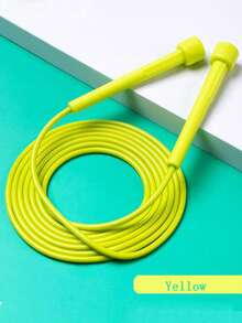 1pc Skipping Rope Sports Equipment, Professional Jump Rope For Fitness, Speed Training Gym Accessories, Sport, Gym, Home Exercise, Skipping Rope, Jump Rope, Skipping Rope, Jump Rope - Black - View 5