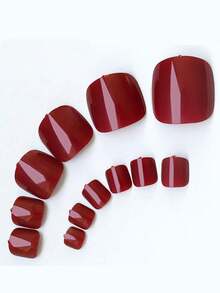 96 件/4 套 - 多色脚趾甲假脚趾甲自然 - 纯色方形按压式脚趾甲短，光泽假脚趾甲按压式指甲亚克力脚趾甲 - 无缝贴合脚趾甲胶水 4 件指甲锉和 4 件指甲胶贴纸套装指甲适合女孩妈妈女士礼物，美白美甲套装带可拆卸假指甲适合节日、派对、约会和日常佩戴美甲用品 - 彩色 - 查看 4