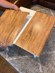 1 Roll, Thick Wood Grain Waterproof, Oil-Resistant PVC Decorative Wallpaper For Kitchen, Cabinets, Wardrobes, Bedrooms, Self-Adhesive Wall Paper Room Decor Home Decor Wall Decor Bathroom Bathroom Decor Wallpapers - Brown - View 3