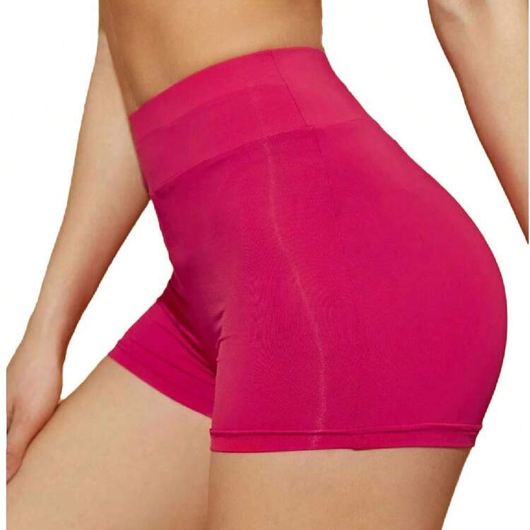 Force Balance Short Lycra, School, Beach, Lady, Lycra Short, Underskirt Short, Attached Lycra, Vacation, Beach Short - Màu Hồng Tươi - Xem 3