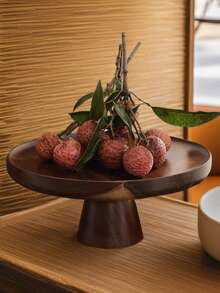 1pc Wooden Cake Stand, Dessert Tray, Cupcake Display Rack, For Cakes, Sweets, Fruits Display, Suitable For Restaurant, Home Kitchen, Wedding Party, Birthday, Baking Supplies, Dinnerware, Tabletop Decor - Multicolor - View 5