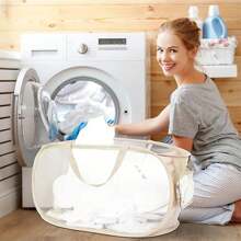 Children's Toys Storage Basket Storage Box Sub Block Plush Toy Large Capacity Household Multifunctional Laundry Basket Organizer