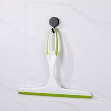 2-In-1 Silicone Scraper With Hook And Double-Sided Scraper Blades - Multi-Surface Glass/Tile/Wall Cleaner, Suitable For Shower/Kitchen/Car Windows/Bathroom Floors (Portable, Suitable For Home/Camping/Outdoor) - 1 PC - View 12
