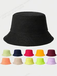 1 szt. Kapelusz rybaka Jednolity kolor Męski Wiosna/Lato Swobodny Uniwersalny Nadaje się na imprezy uliczne Kapelusz przeciwsłoneczny Wiosna/Lato Jesień Krem przeciwsłoneczny Duży obwód głowy Kapelusz rybaka dla par