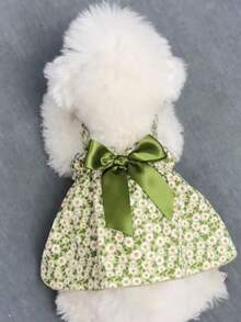 小型犬夏季公主吊带裙，适合小型/中型犬的宠物服装