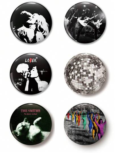 有趣的图案徽章胸针，女士别针，别针胸针，包包挂饰，时尚配饰，送给朋友、家人、老师、同学的有趣礼物