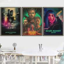 1 pezzo cartellone decorativo in tela da parete moderno con opera d'arte vintage del film Blade Runner 2049, ideale per decorare casa, sala, camera da letto, regalo opzionale con cornice