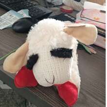 1 Pet Play Time, Cute Sheep Shaped Plush Dog Toy - Soft, Cute, Durable Chewing Toy For Medium Sized Dogs - Battery Free Interactive Play Companion, Puppy Toy - I Love This Wave Of "Cropping Head Kill"