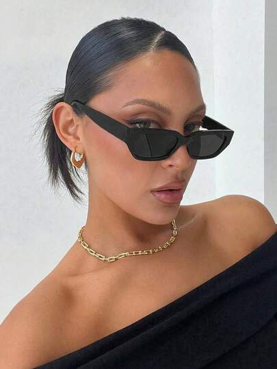 1 pereche unisex clasice în formă de ochi de pisică, ochelari de soare retro casual, potriviți pentru festivaluri de muzică electronică, călătorii, vacanță, stil sport, condus, sărbători, plajă, ieșiri, accesorii de vară, excursii în familie, protecție UV, golf, drumeții, ținute elegante, modă stradală, atmosferă de vacanță, sport, petreceri, activități în aer liber, stil stradal, pescuit, sărbători, protecție solară, ținută de vacanță, umbră pentru ieșiri în oraș, plajă, vacanță la mare, cadou pentru familie și prieteni.